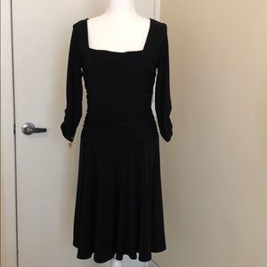 Black cocktail dress